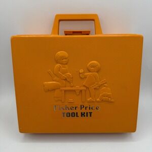 Fisher-Price Tool Kit #924 (1977) No Missing Parts Vintage‎ Toy